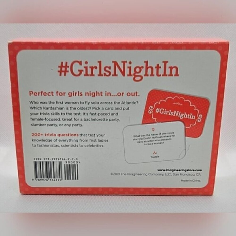 Girls Night In Trivia Game | Female-Powered Party Card Game - Picture 2 of 5